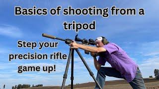 Shooting off a tripod- the basics