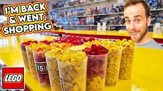 I'm Back... LEGO SHOPPING! Buying Thousands of Parts & What's Next!