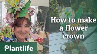 Restore Nature Now: How to make a flower or fungi crown