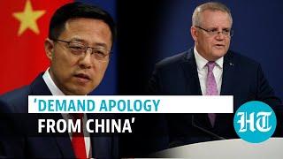 ‘Chinese govt should be ashamed’: Australian PM hits out over ‘repugnant’ tweet