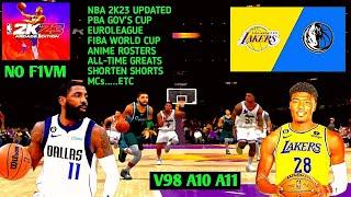 NBA 2K23 ANDROID KYRIE IRVING'S MAVERICKS VS RUI HACHIMURA'S LAKERS GAMEPLAY V98 A10 A11 NO F1VM