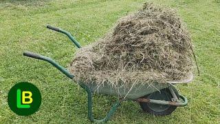 When you see this, you'll never burn hay or throw grass clippings in the trash again