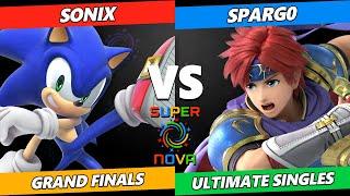 Supernova 2024 GRAND FINALS - Sonix (Sonic) Vs. Sparg0 (Aegis, Roy) Smash Ultimate Tournament