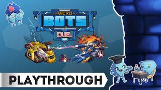 Micro Bots Duel ️ - Playthrough with Tarrant and Stella