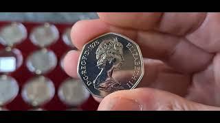 Large size UK 50p date run ‍️  ..new coin added !!  