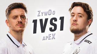 Two Counter Strike legends | ZywOo vs apEX 1v1