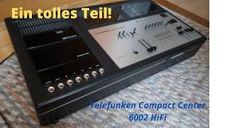 TELEFUNKEN compact center 6002 hifi -Ein Spitzengerät von 1975 REPARATUR einer alten Stereoanlage