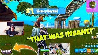 Ninja Reacts to our Fortnite Funny Fails and WTF Moments! (Twitch Moments Reaction)