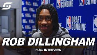 Rob Dillingham talks coming off the bench and how he worked through it