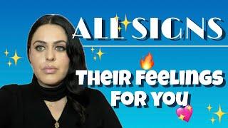 ALL SIGNS QUICKIE THEIR FEELINGS FOR YOU. All signs collective tarot reading