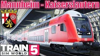 TSW5 | Ludwigsbahn | Mannheim - Kaiserlautern | RE7 | BR766 | F207