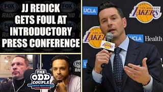 Is JJ Redick Out of Line With the Foul Language or Is This a Sign of the Times? | THE ODD COUPLE