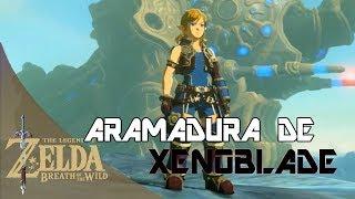 Zelda Breath of the Wild | Armadura de XENOBLADE CHRONICLES 2 Localizacion (DLC Español)