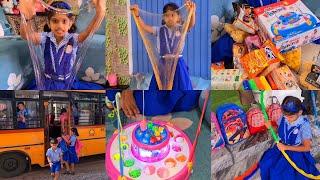 സ്കൂൾ വിട്ടു വന്നാൽ ഇങ്ങനെയാണ് #ShoppingThings #UnboxingVideo #SchoolSpecial #DayInMyLife #Slime