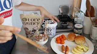 도쿄일상 브이로그. 직딩 반복적인 아무것도 아닌 일상 ONUK VLOG. Working weekdays. Nothing Special.