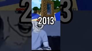 Minecraft Nostalgia 2023 vs 2013#shorts#minecraft#gaming#minecraftmeme#technogamer