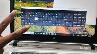 Laptop Keyboard | Keyboard One Keyboard Not Working | How to Open On Screen Keyboard#macnitesh