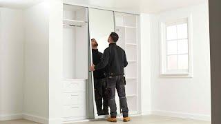 Deluxe Sliding Mirror Door Installation - Mirror Doors Direct