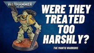 How to Paint Warhammer 40k's Mantis Warriors! And their Lore!