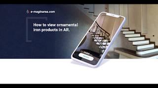 How to view ornamental iron products in AR.