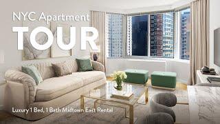 NYC Apartment Tour: Luxury 1 Bed, 1 Bath Midtown East Rental (Paramount Tower, K-Line High Floors)