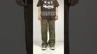 Who else like Corduroy pants  ?  (Streetwear/High fashion) | Daily Outfits  #shorts #viral