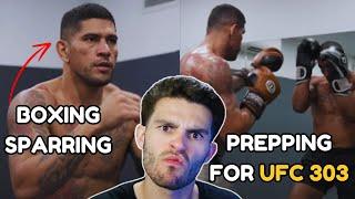 Alex Pereira Looks Sharp In New Sparring Footage