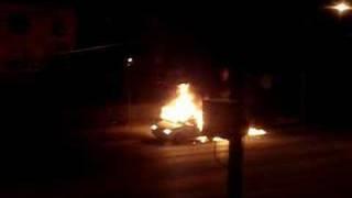 Car on Fire After Explosion Marco/Gary Jules Edition