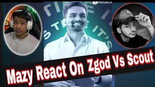 @Mazyislive React On Scout vs Zgod Pure 1v1