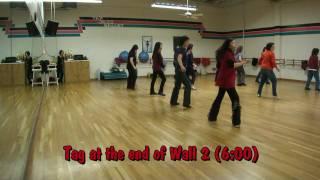 What Happens On The Dance Floor Line Dance (Demo & Walk Through)
