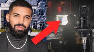 INSIDE DRAKES HOME STUDIO