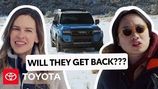 Hilary Swank and Jimmy O. Yang Take on The Land Cruiser Get Back Challenge | Toyota