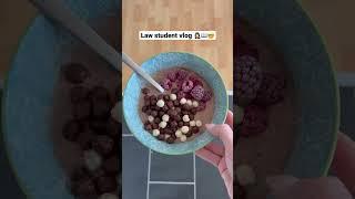 Law student vlog ‍️ #lawstudent #dayinmylife #discipline #studentlife