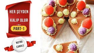 Yılbaşı Temalı Hediyelik Kalıp Mum - Her Şeyden Kalıp Olur Serisi1 - Soya Mum Yapımı #diy #mumyapımı