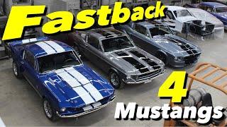 4 Crazy 1967 Fastback Mustangs! (Custom Muscle Cars/ Resto Mods)