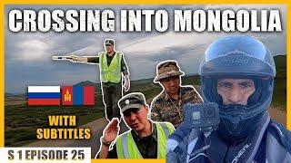 RUSSIA to MONGOLIA Crossing Landborder -Nightmare [S01-EP25] Austria to Pakistan  on Motorcycle