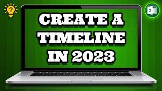 How to Create a Timeline in Excel 2024 | Social Tech Insider