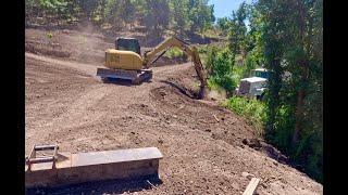 DIGGING Out the DUMPTRUCK! Built a TEMP Road in 30 Mins