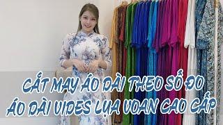 MẪU ÁO DÀI ĐẸP NHẤT | MAY ÁO DÀI THEO SỐ ĐO | VẢI ÁO DÀI ĐẸP | ÁO DÀI CÁCH TÂN