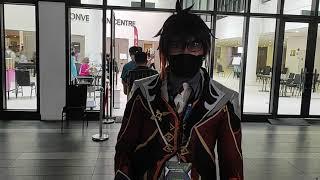 Zhongli Cosplay by Me [Genshin Impact MaidHoYo Cafe in Malaysia]