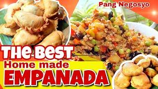 HOW TO MAKE THE BEST HOME MADE PORK EMPANADA FILLING RECIPE PANG NEGOSYO 2024 | FILIPINO STREET FOOD