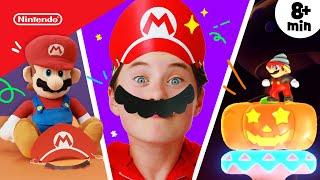 Halloween Craft Mario and Luigi Masks for Kids  | @playnintendo