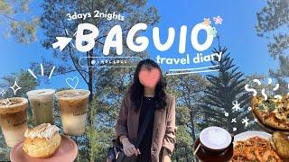 baguio travel diary 2023 3days 2nights • DIY travel guide [all expenses: hotel, food, taxi fare]