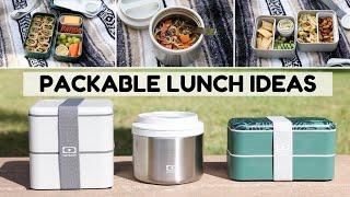 Packable Vegan Lunch Ideas 