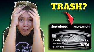 I tried to close the Scotiabank Momentum Visa Infinite...