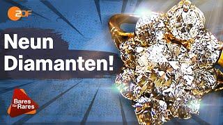 Klunker mit Karat! Farbenfroher Schmuck mit ordentlich Diamanten | Bares für Rares