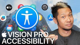 Apple Vision Pro - Accessibility visionOS Walkthrough