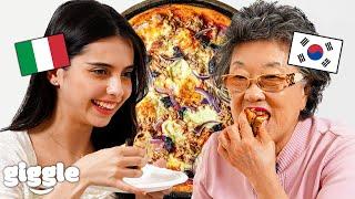 "It's Amazing..!!" Korean Boyfriend's Family Try Authentic Italian Pizza For the First Time..!!