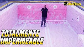 Ep 12 - CÓMO HACER UNA PISCINA PASO A PASO - IMPERMEABILIZACIÓN CON GOMA EVAC