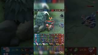 Duel: Hilda tank vs yin.. #shorts #mobilelegends #mlbb #duel